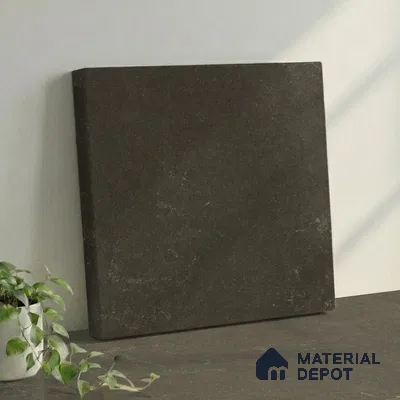 Belina Quartz QR 00220 C Obsidian Veil Helsinki Series 11.5 ft x 3.25 ft Quartz - 20 mm | 10 Years of Replacement Warranty | Suitable for Kitchen, Restaurant, Counter Tops, Dining, Reception, office