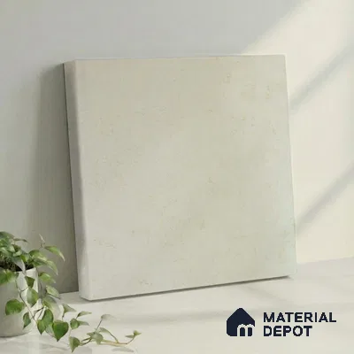 Belina Quartz QR 00222 Ivory Whisper Helsinki Series 11.5 ft x 6.5 ft Quartz - 20 mm | 10 Years of Replacement Warranty | Suitable for Kitchen, Restaurant, Counter Tops, Dining, Reception, office