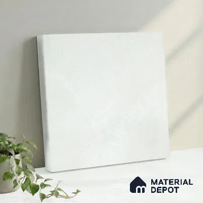 Belina Quartz QR 00241 Frosted Cloud Helsinki Series 11.5 ft x 6.5 ft Quartz - 20 mm | 10 Years of Replacement Warranty | Suitable for Kitchen, Restaurant, Counter Tops, Dining, Reception, office