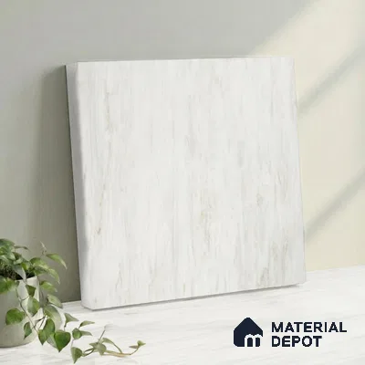 Belina Quartz QR 00254 Ivory Drift Helsinki Series 11.42 ft x 6.6 ft Quartz - 20 mm | 10 Years and Replacement Warranty | Suitable for Kitchen, Restaurant, Counter Tops, Dining, Reception, office
