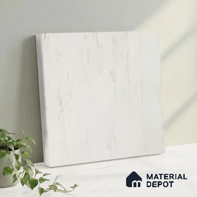 Belina Quartz QR 00257 Ivory Drift Helsinki Series 11.42 ft x 6.6 ft Quartz - 20 mm | 10 Years and Replacement Warranty | Suitable for Kitchen, Restaurant, Counter Tops, Dining, Reception, office