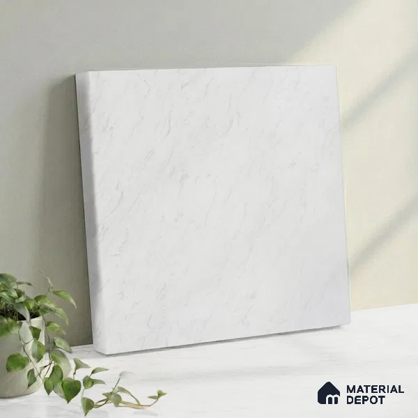 Belina Quartz QR 00270 Savoy Mist Value Series 10.66 ft x 5.41 ft Quartz - 20 mm | 5 Years Warranty | Suitable for Kitchen, Restaurant, Counter Tops, Dining, Reception, office