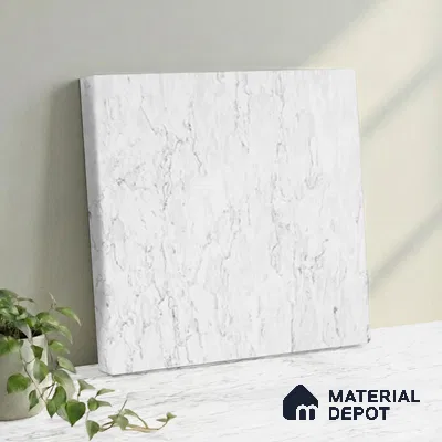 Belina Quartz QR 00272 Frosted Stratus Helsinki Series 11.42 ft x 6.59 ft Quartz - 20 mm | 10 Years and Replacement Warranty | Suitable for Kitchen, Restaurant, Counter Tops, Dining, Reception, office