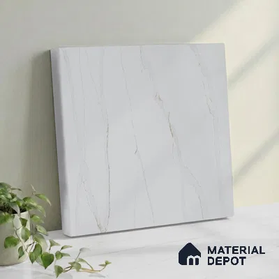 Belina Quartz QR 00284 Madura Royale Gold Helsinki Series 10.5 ft x 5.35 ft Quartz - 20 mm | 10 Years and Replacement Warranty | Suitable for Kitchen, Restaurant, Counter Tops, Dining, Reception, office