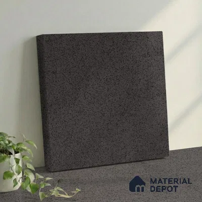 Belina Quartz QR 00306 Industrial Grey Helsinki Series 10.5 ft x 5.35 ft Quartz - 20 mm | 10 Years and Replacement Warranty | Suitable for Kitchen, Restaurant, Counter Tops, Dining, Reception, office (Sample)