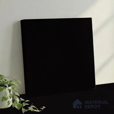 Belina Quartz QR 00307 Eclipse Black Helsinki Series 10.5 ft x 5.35 ft Quartz - 20 mm | 10 Years and Replacement Warranty | Suitable for Kitchen, Restaurant, Counter Tops, Dining, Reception, office
