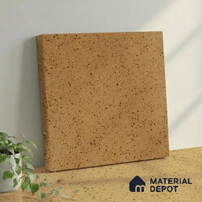 Belina Quartz QR 00310 Beige Celestia Helsinki Series 10.5 ft x 5.35 ft Quartz - 20 mm | 10 Years and Replacement Warranty | Suitable for Kitchen, Restaurant, Counter Tops, Dining, Reception, office