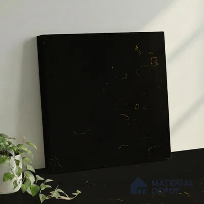 Belina Quartz QR 00321 Carrara Golden Glow Helsinki Series 10.5 ft x 5.35 ft Quartz - 20 mm | 10 Years and Replacement Warranty | Suitable for Kitchen, Restaurant, Counter Tops, Dining, Reception, office