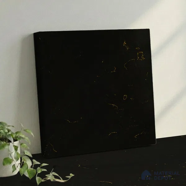 Belina Quartz QR 00321 Carrara Golden Glow Helsinki Series 10.5 ft x 5.35 ft Quartz - 20 mm | 10 Years and Replacement Warranty | Suitable for Kitchen, Restaurant, Counter Tops, Dining, Reception, office