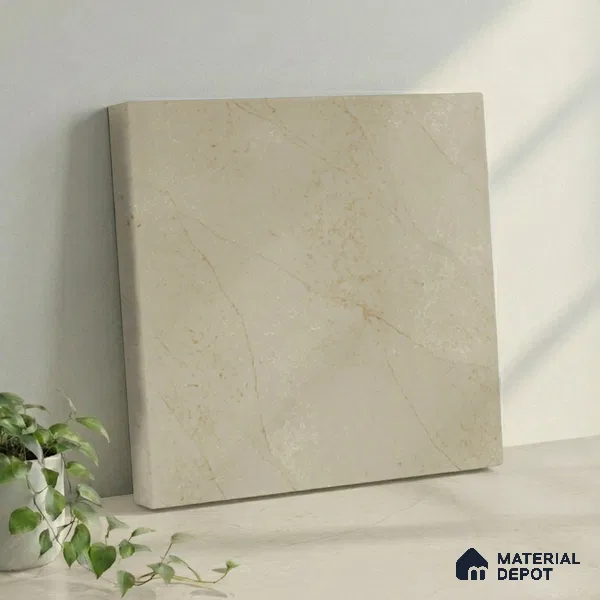 Belina Quartz QR 00330 Celestia Royale Gold Helsinki Series 10.5 ft x 5.35 ft Quartz - 20 mm | 10 Years and Replacement Warranty | Suitable for Kitchen, Restaurant, Counter Tops, Dining, Reception, office
