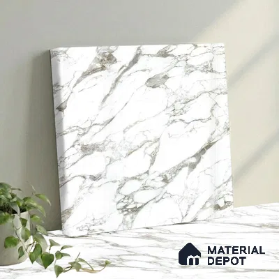 Belina Quartz QR 00336 Premium mystic gold Helsinki Series 10.5 ft x 5.35 ft Quartz - 20 mm | 10 Years and Replacement Warranty | Suitable for Kitchen, Restaurant, Counter Tops, Dining, Reception, office