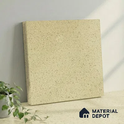 Belina Quartz QR 00360 Sable Mist Mini Jumbo Helsinki Series 10.53 ft x 4.79 ft Quartz - 20 mm | 10 Years and Replacement Warranty | Suitable for Kitchen, Restaurant, Counter Tops, Dining, Reception, office