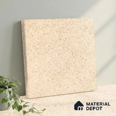 Belina Quartz QR 00366 Champagne Mist Mini Jumbo Helsinki Series 10.53 ft x 4.79 ft Quartz - 20 mm | 10 Years and Replacement Warranty | Suitable for Kitchen, Restaurant, Counter Tops, Dining, Reception, office