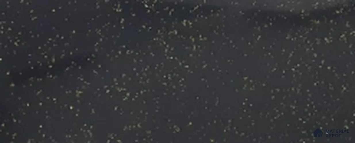 Belina Quartz QR 00376 Galaxy Golden Helsinki Series 10.5 ft x 5.35 ft Quartz - 20 mm | 10 Years and Replacement Warranty | Suitable for Kitchen, Restaurant, Counter Tops, Dining, Reception, office