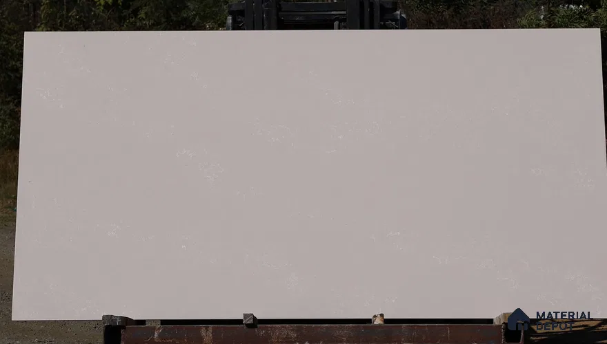 Belina Quartz QR 00378 Rose Dune Value Series 10.5 ft x 5.25 ft Quartz - 20 mm | 5 Years Warranty | Suitable for Kitchen, Restaurant, Counter Tops, Dining, Reception, office