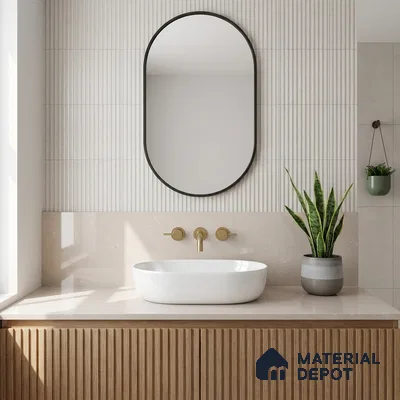 Belina Quartz QR 00378 Rose Dune Value Series 10.5 ft x 5.25 ft Quartz - 20 mm | 5 Years Warranty | Suitable for Kitchen, Restaurant, Counter Tops, Dining, Reception, office