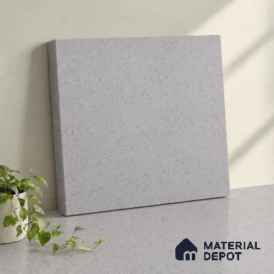 Belina Quartz QR 00381 Imperial Aurelia Helsinki Series 10.5 ft x 5.35 ft Quartz - 20 mm | 10 Years and Replacement Warranty | Suitable for Kitchen, Restaurant, Counter Tops, Dining, Reception, office