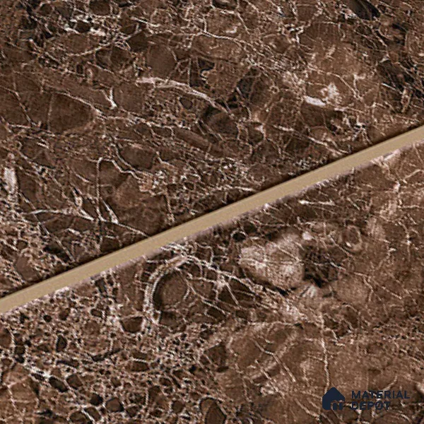 TL 05793 C Quartz Dark 450x300 mm Glossy Finish Ceramic Wall Tile - 7 mm