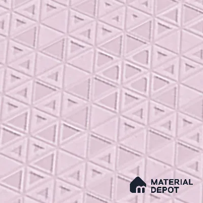 TL 00693 B Radiant Rosy Series Pattern 3 Pink Matte Finish 4 ft x 2 ft Full Body Vitrified Tile - 9 mm (Sample)