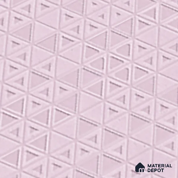 TL 00693 B Radiant Rosy Series Pattern 3 Pink Matte Finish 4 ft x 2 ft Full Body Vitrified Tile - 9 mm (Sample)