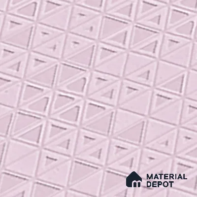 TL 00693 C Radiant Rosy Series Pattern 7 Pink Chrome Finish 4 ft x 2 ft Full Body Vitrified Tile - 9 mm (Sample)