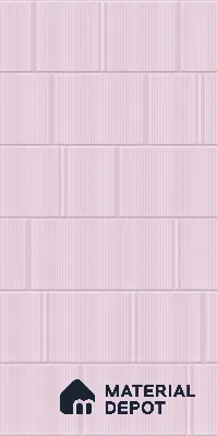 TL 00693 E Radiant Rosy Series Pattern 2 Pink Matte Finish 4 ft x 2 ft Full Body Vitrified Tile - 9 mm (Sample)
