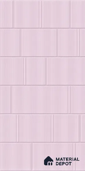 TL 00693 E Radiant Rosy Series Pattern 2 Pink Matte Finish 4 ft x 2 ft Full Body Vitrified Tile - 9 mm (Sample)