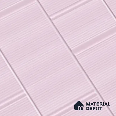 TL 00693 E Radiant Rosy Series Pattern 2 Pink Matte Finish 4 ft x 2 ft Full Body Vitrified Tile - 9 mm (Sample)