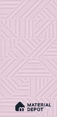 TL 00693 F Radiant Rosy Series Pattern 4 Pink Matte Finish 4 ft x 2 ft Full Body Vitrified Tile - 9 mm