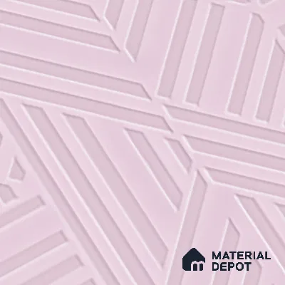 TL 00693 F Radiant Rosy Series Pattern 4 Pink Matte Finish 4 ft x 2 ft Full Body Vitrified Tile - 9 mm