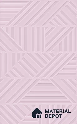 TL 00693 I Radiant Rosy Series Pattern 8 Pink Chrome Finish 4 ft x 2 ft Full Body Vitrified Tile - 9 mm (Sample)