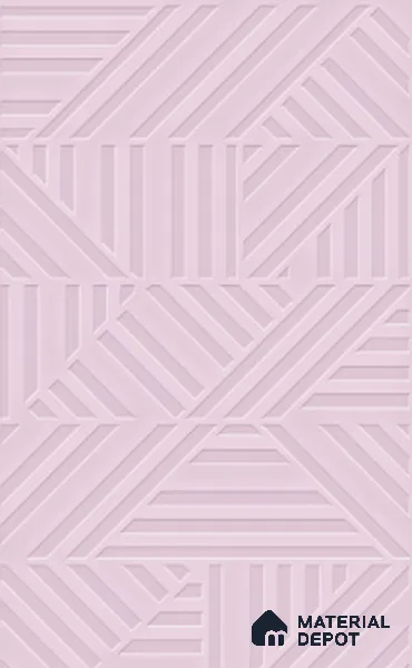TL 00693 I Radiant Rosy Series Pattern 8 Pink Chrome Finish 4 ft x 2 ft Full Body Vitrified Tile - 9 mm (Sample)