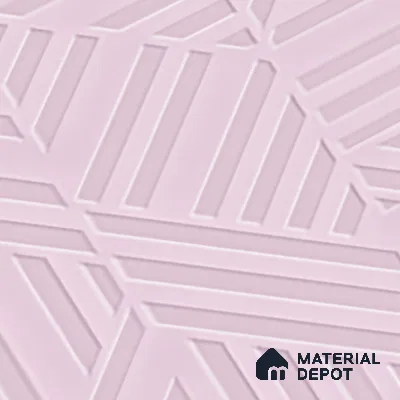 TL 00693 I Radiant Rosy Series Pattern 8 Pink Chrome Finish 4 ft x 2 ft Full Body Vitrified Tile - 9 mm (Sample)