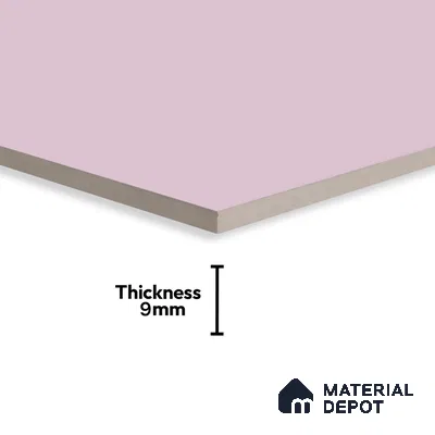 TL 00693 A Radiant Rosy Series Plain Pink Matte Finish 4 ft x 2 ft Full Body Vitrified Tile - 9 mm
