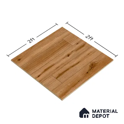 TL 00446 Raw Umber 2 ft x 2 ft Matte Finish Digital Porcelain Floor & Wall Tile - 9.5 mm