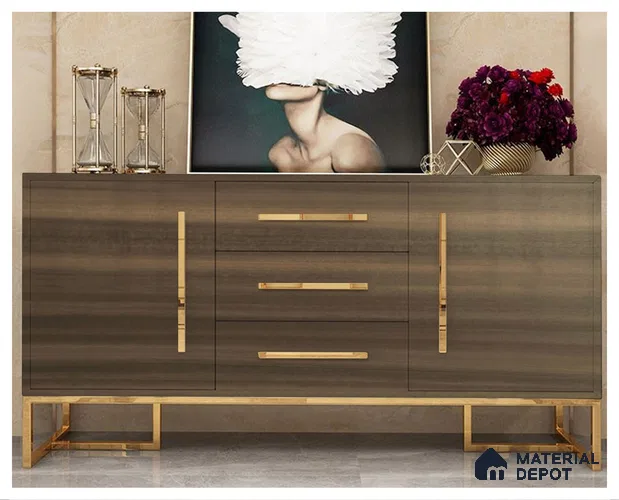 Wooden Look RD 978 Rain Drop 8 ft x 4 ft Texture Finish Decorative Laminate - 1 mm | Suitable for TV Unit, Wardrobe, Kitchen Cabinets