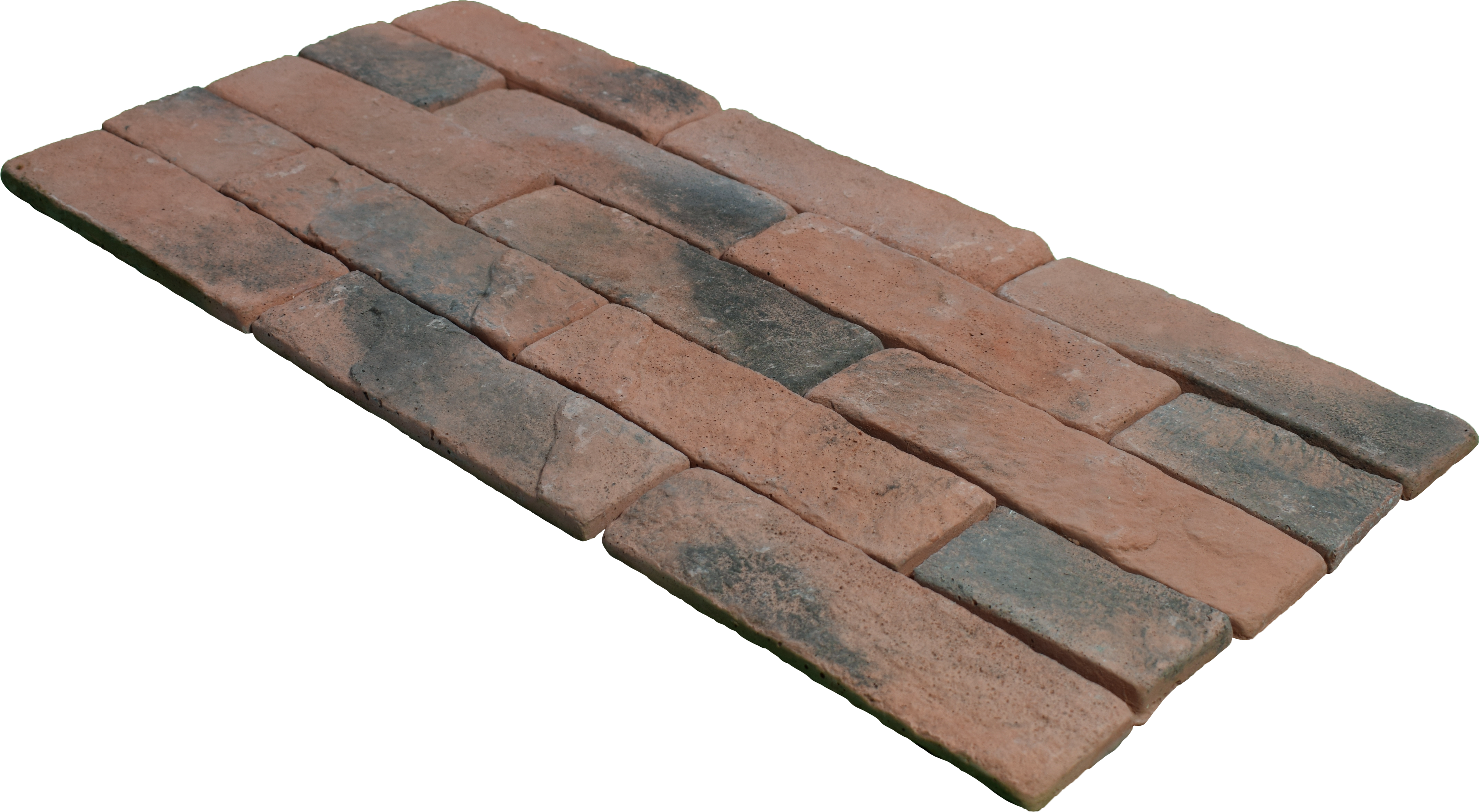 WL 00072 Red Brick 63.5 x 229 mm Natural Stone Wall Cladding |  Stone is a Natural Product, Please Expect Variation in Shades