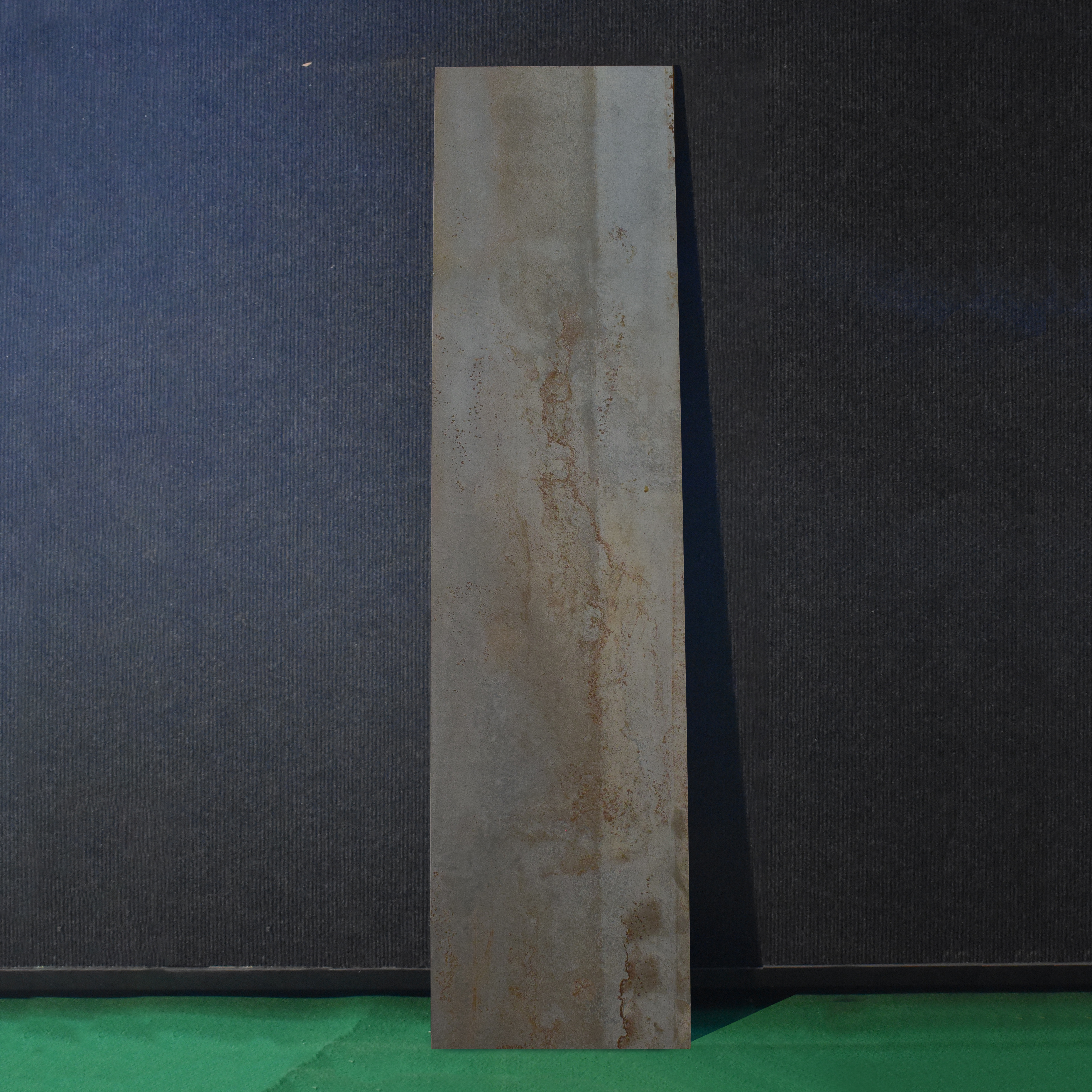 TL 01246 Resin Iron 1200x300 mm GVT Carving Matte Finish Abstract Look Tile - 9 mm (Sample)