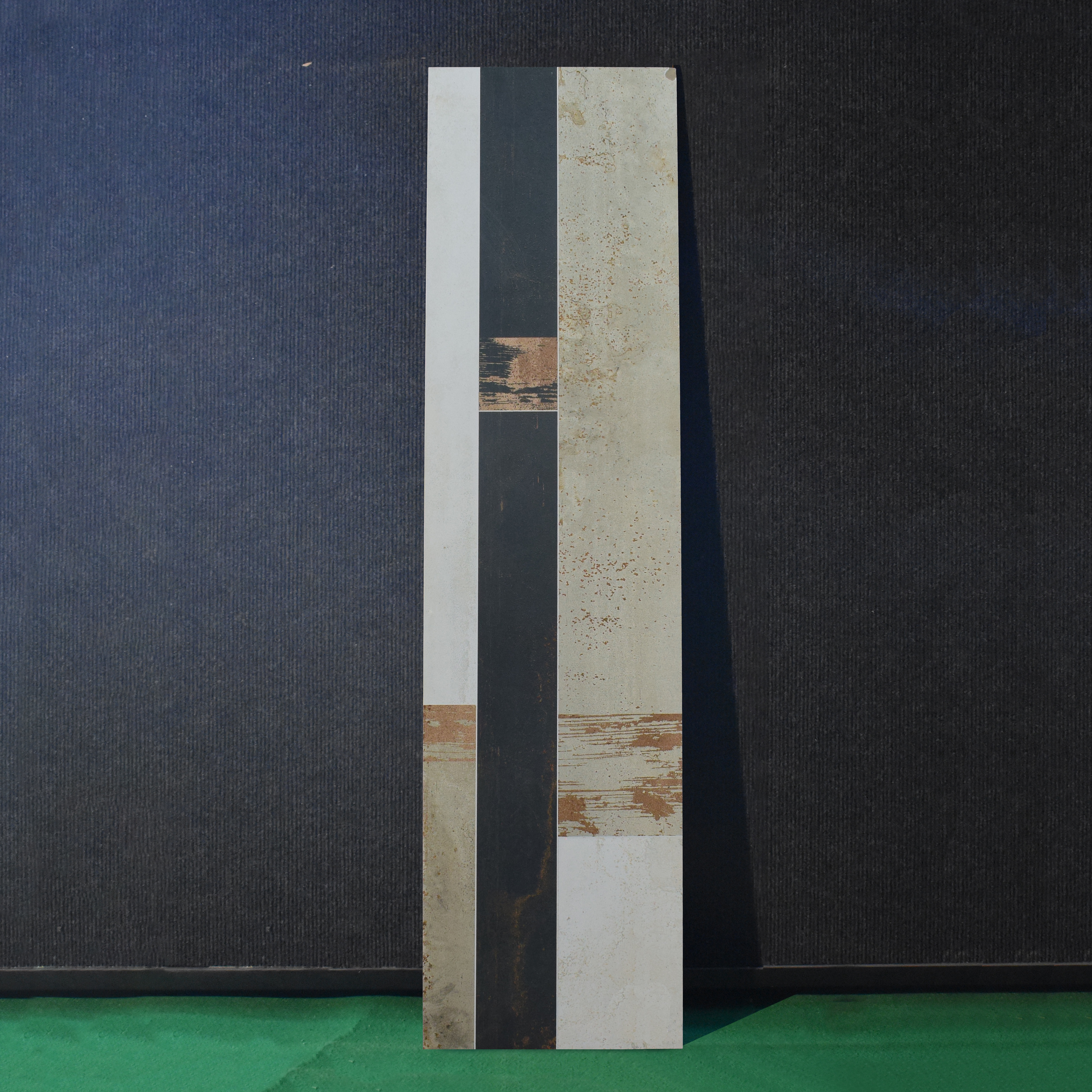 TL 01247 B Resin Silver Deco 1200x300 mm GVT Carving Matte Finish Abstract Look Tile - 9 mm