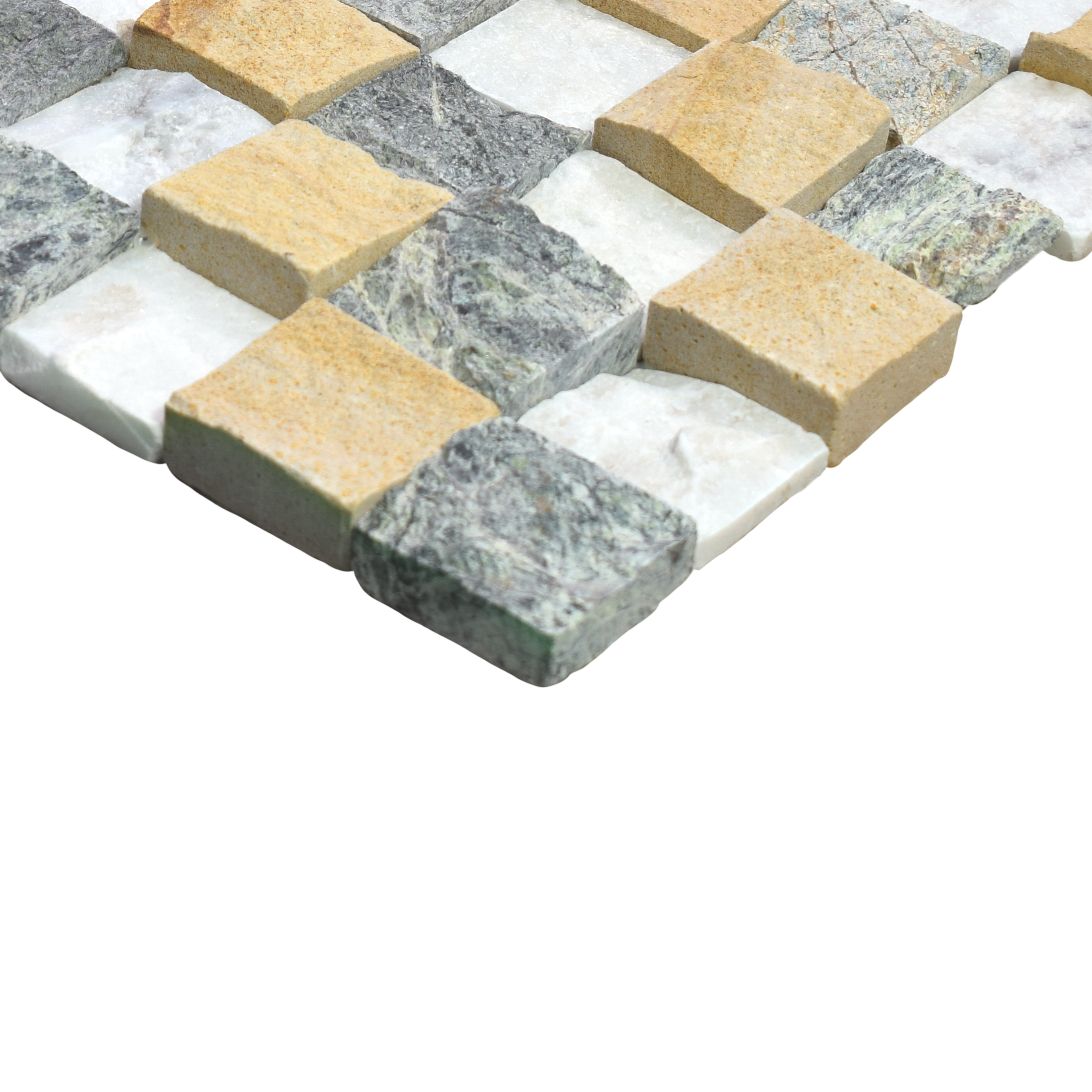 WL 00125 Retro 300 x 300 mm Natural Stone Wall Cladding |  Stone is a Natural Product, Please Expect Variation in Shades