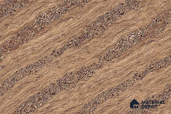 TL 01634 D Dark Chestnut Brown 18 x 12 inch Glossy Finish Ceramic Wall Tile - 6 mm