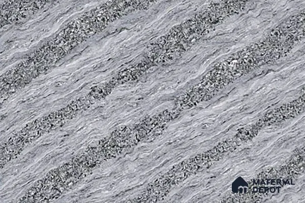 TL 01631 D Dark Dark Grey 18 x 12 inch Glossy Finish Ceramic Wall Tile - 6 mm