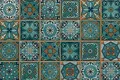 TL 01621 B Highlighter Floral Green 18 x 12 inch Glossy Finish Ceramic Wall Tile - 6 mm | Image 01