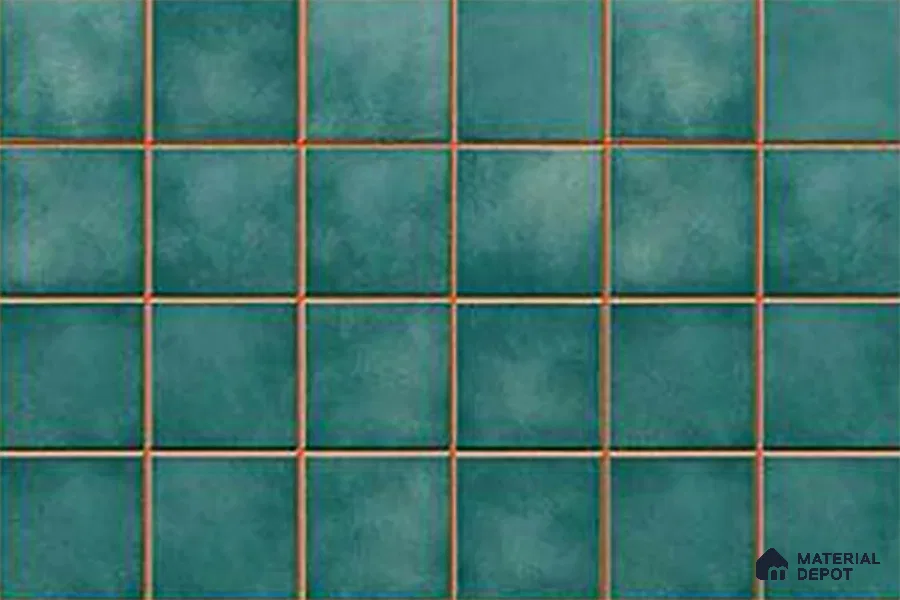 Subway Wall Tile TL 01621 C Dark Green 18 x 12 inch Glossy Finish Ceramic Tile - 6 mm