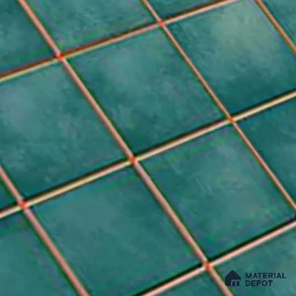 Subway Wall Tile TL 01621 C Dark Green 18 x 12 inch Glossy Finish Ceramic Tile - 6 mm