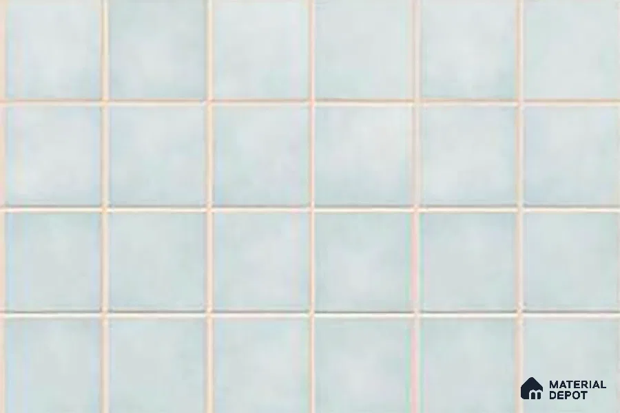 Faux Subway Wall Tile TL 01621 A Light Aquatic Blue 18 x 12 inch Glossy Finish Ceramic Tile - 6 mm