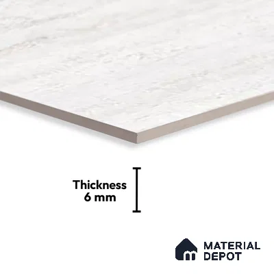 TL 01622 A Light Beige 18 x 12 inch Glossy Finish Ceramic Wall Tile - 6 mm