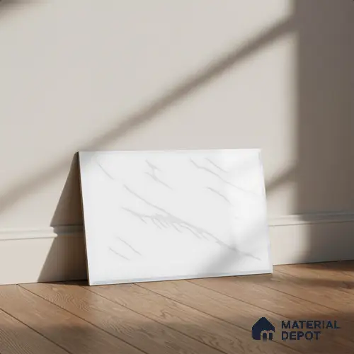 TL 01620 A Light Blanc White 18 x 12 inch Glossy Finish Ceramic Wall Tile - 6 mm