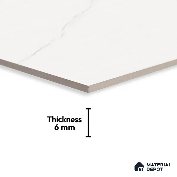 TL 01641 A Light Cream 18 x 12 inch Matte Finish Ceramic Wall Tile - 6 mm