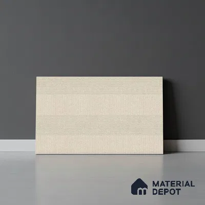 TL 01644 C Dark Beige 18 x 12 inch Matte Finish Ceramic Wall Tile - 6 mm